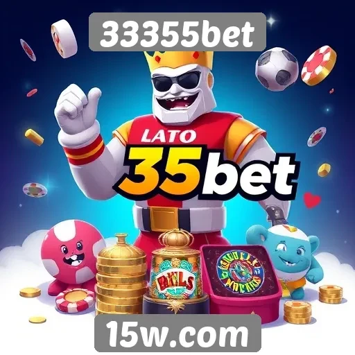 Variedade de jogos disponíveis na plataforma 33355bet